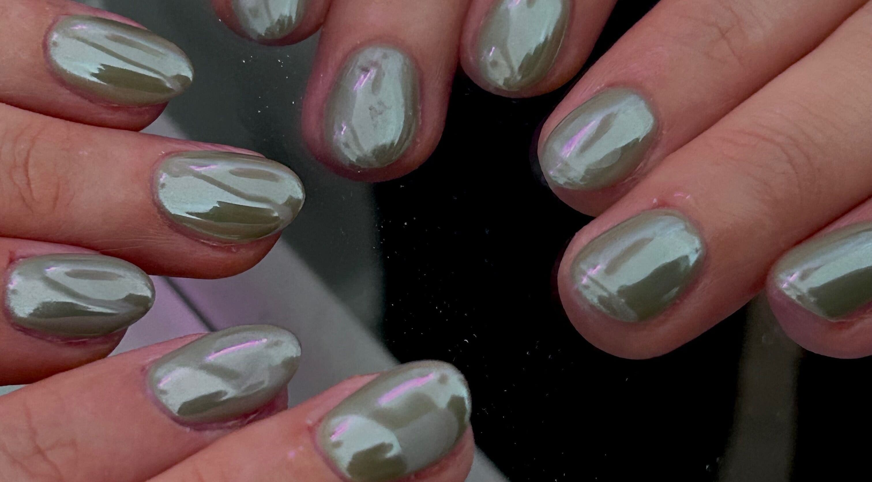 Elegant glossy nails at Nails by Jen, St Helens, England, GB. Perfect finish for any occasion.