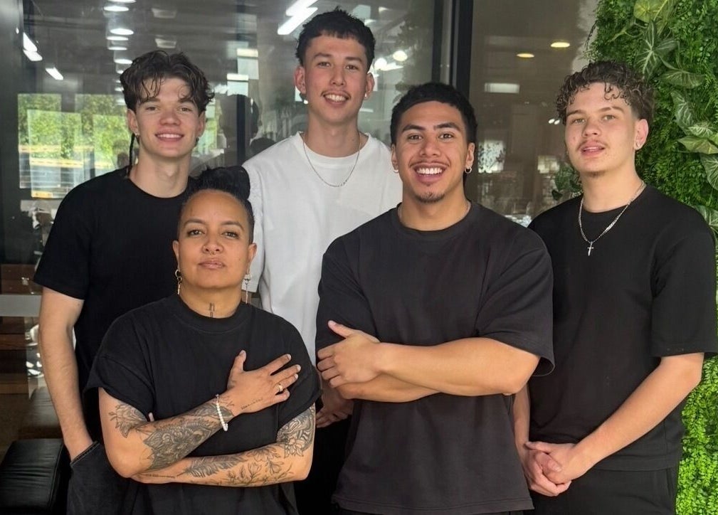 Friendly team at The Barbershop Braddon, Braddon, Australian Capital Territory, AU welcoming clients.