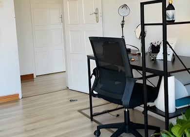 Modern beauty workspace at Glamfair Beauty Bar, Randburg, Gauteng, ZA with sleek furnishings.