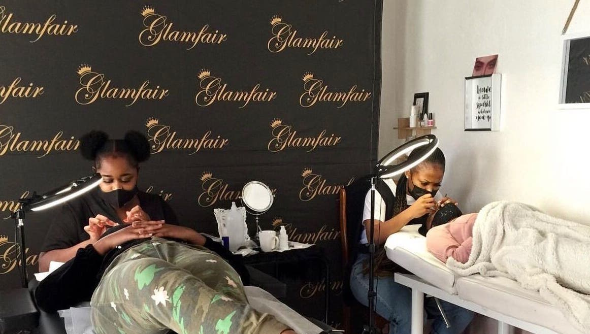 Glamfair - Polokwane Branch showcases nail and lash services at its Polokwane, Limpopo, ZA location.