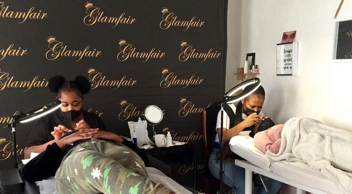 Glamfair - Polokwane Branch showcases nail and lash services at its Polokwane, Limpopo, ZA location.