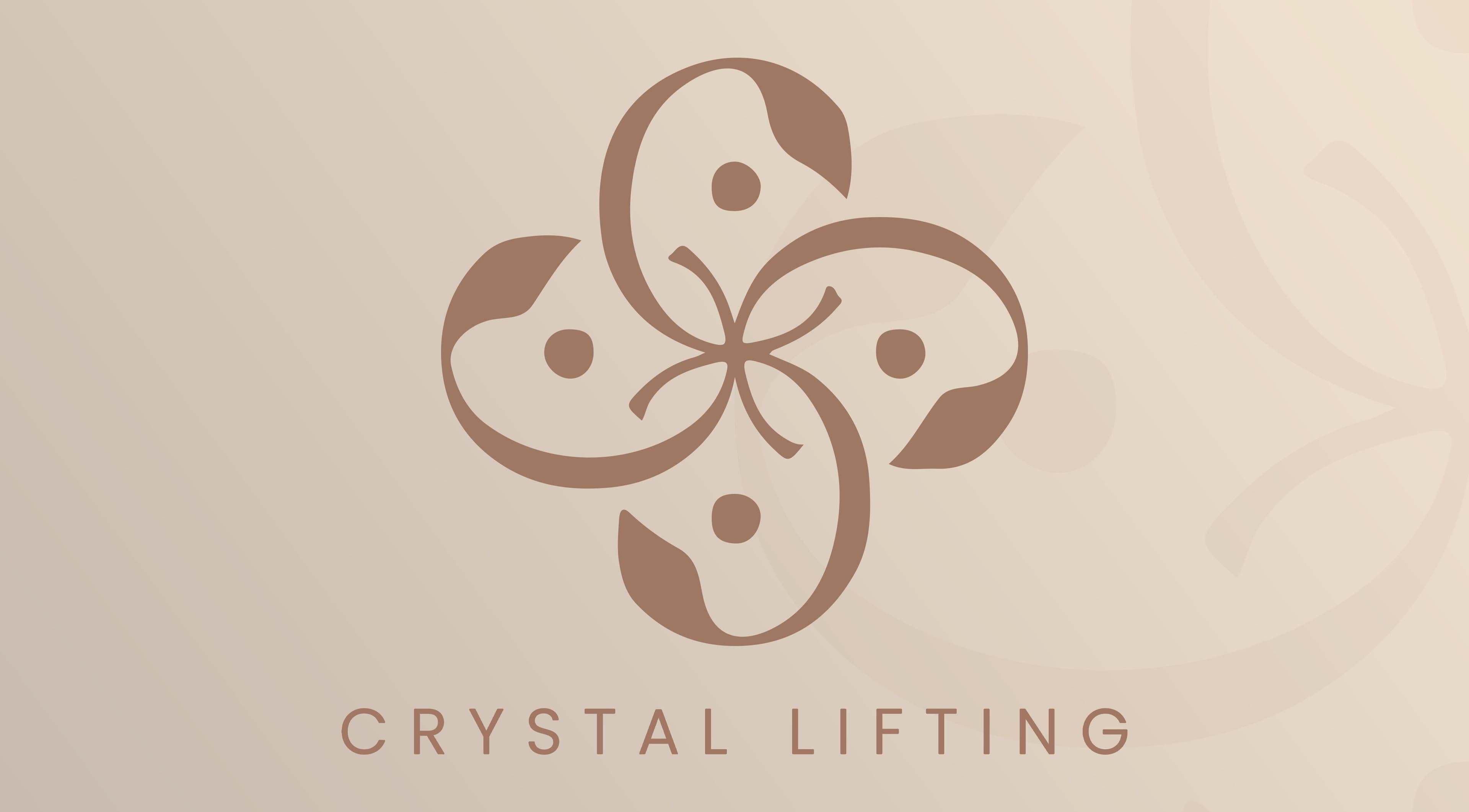 Logo of Crystal Lifting, a wellness venue in Amman, Amman Governorate, JO, featuring elegant floral design.