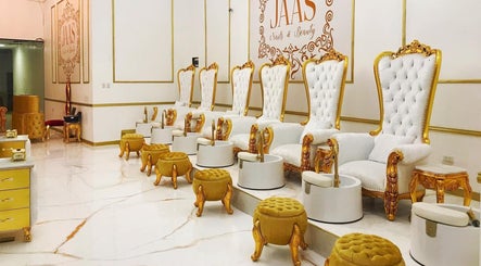 Elegant pedicure stations at Jaas Nails and Beauty in Cebu City, Central Visayas, PH.