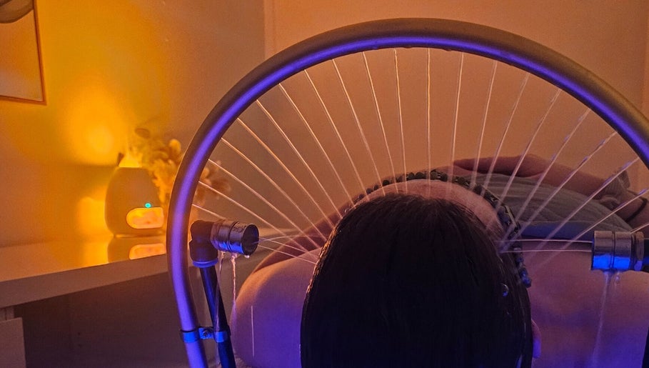 Relaxing water therapy at Sophrosyne Hair Artistry & Serene Beauty, Toowoomba City, Queensland, AU.