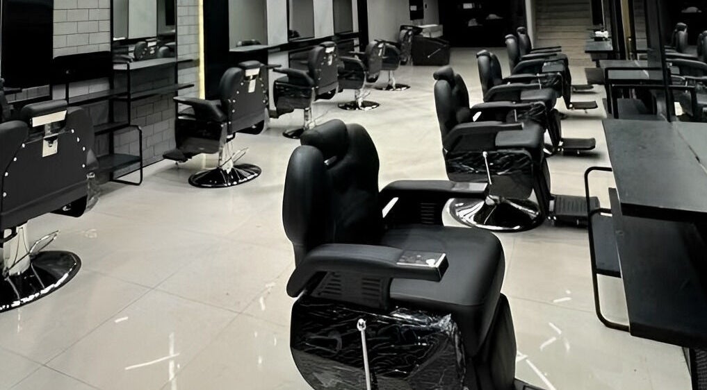 Modern styling chairs at 1/2 Cuts Salon صالون هاف كت | Al Aziziyah in Riyadh, Riyadh Province, SA.