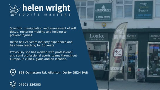 Helen Wright Sports Massage Therapist