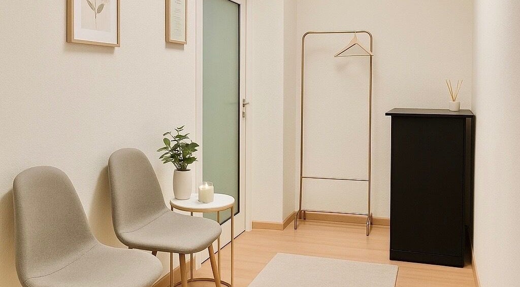 Accogliente angolo relax presso Nails & Beauty Studio, Lugano, Ticino, CH.