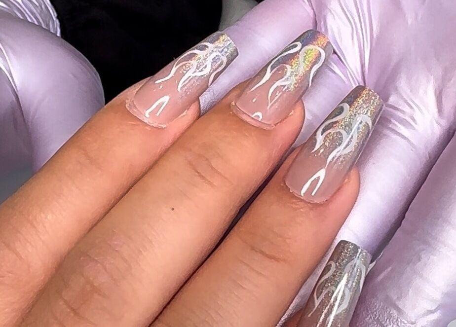 Intricate nail art design at Koolelo X Get Nailed Academy in Zürich, Zürich, CH.