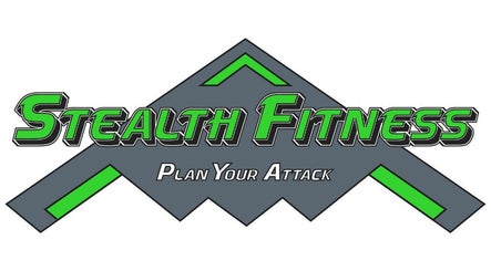 Stealth Fitness logo in Green Bay, Wisconsin, US, showcasing a modern design and slogan 'Plan Your Attack'.