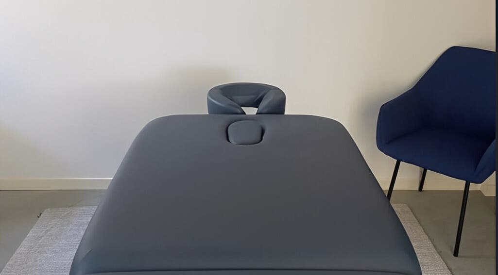 Comfortable massage table at Muscle Recovery, Murrumba Downs, Queensland, AU, ready for relaxation.