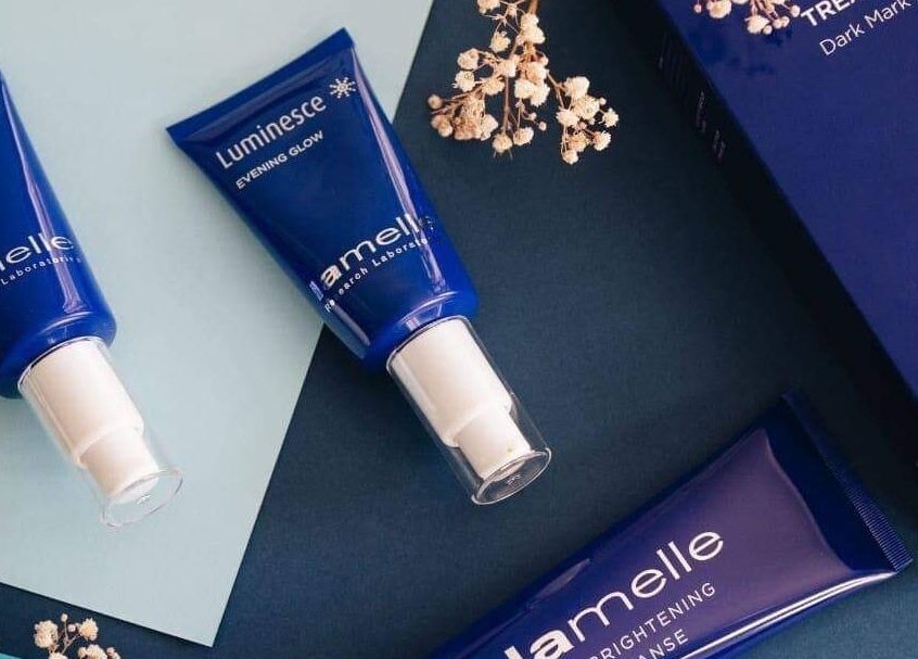 Luminesce skincare products at Refresh Skin Health Salon, Pretoria, Gauteng, ZA.