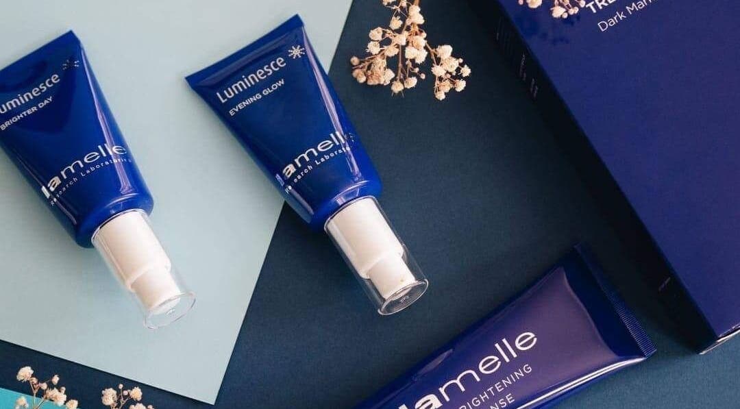 Luminesce skincare products at Refresh Skin Health Salon, Pretoria, Gauteng, ZA.