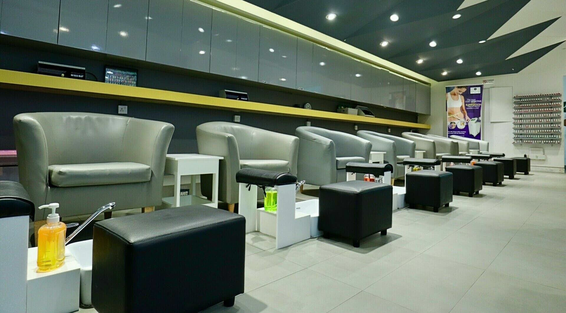 Luxurious pedicure stations at Sasha Beauty Salon Jumeirah Branch - SJB, Dubai, Dubai, AE.