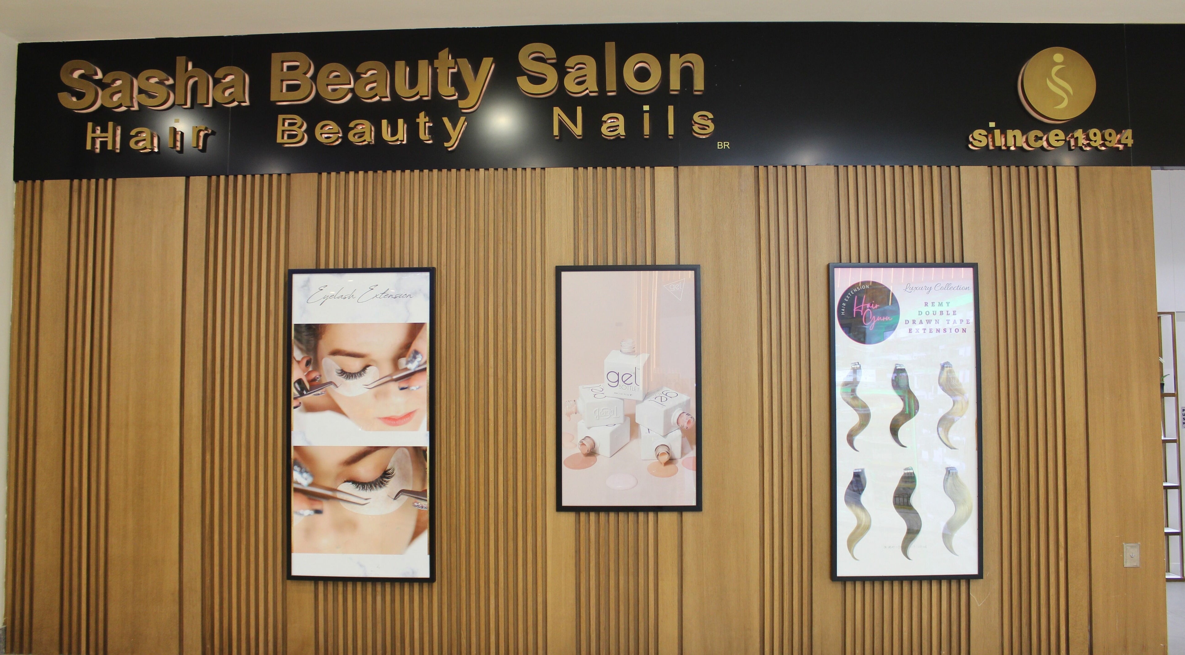 Elegant facade of Sasha Beauty Salon Jumeirah Golf Estate - SGE in Dubai, Dubai, AE showcasing beauty services.