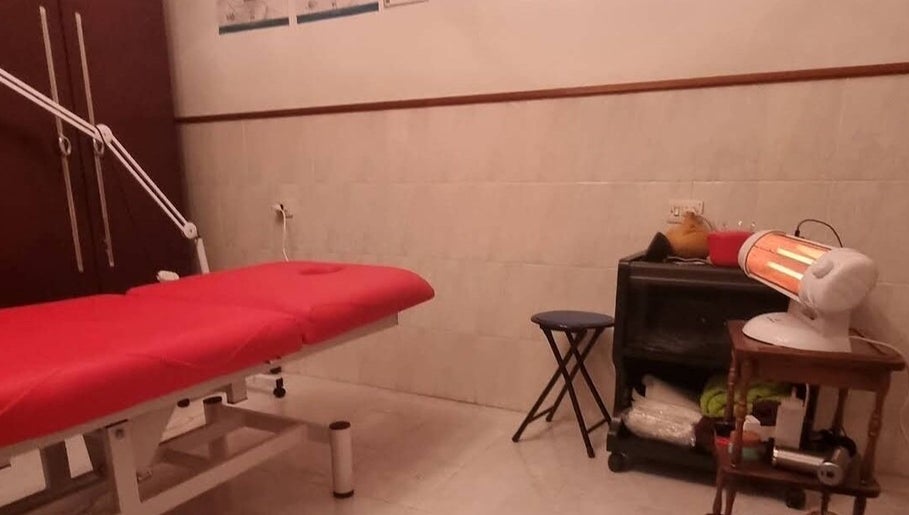 Sala de fisioterapia en Fisioterapia, Quiromasaje y Nutrición Sandra Alcaraz, San Pedro Del Pinatar, Región De Murcia, ES.