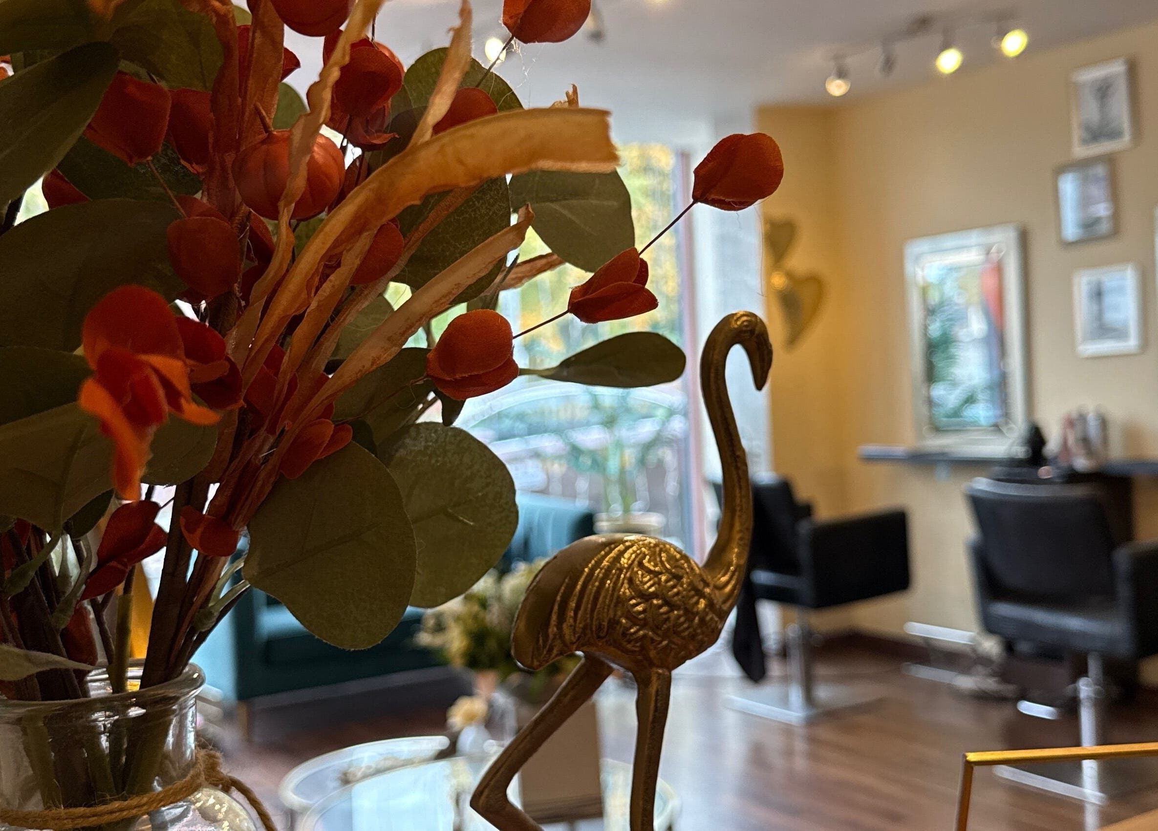 Studio Effect interior features elegant decor and seating in Newcastle-under-Lyme, England, GB.