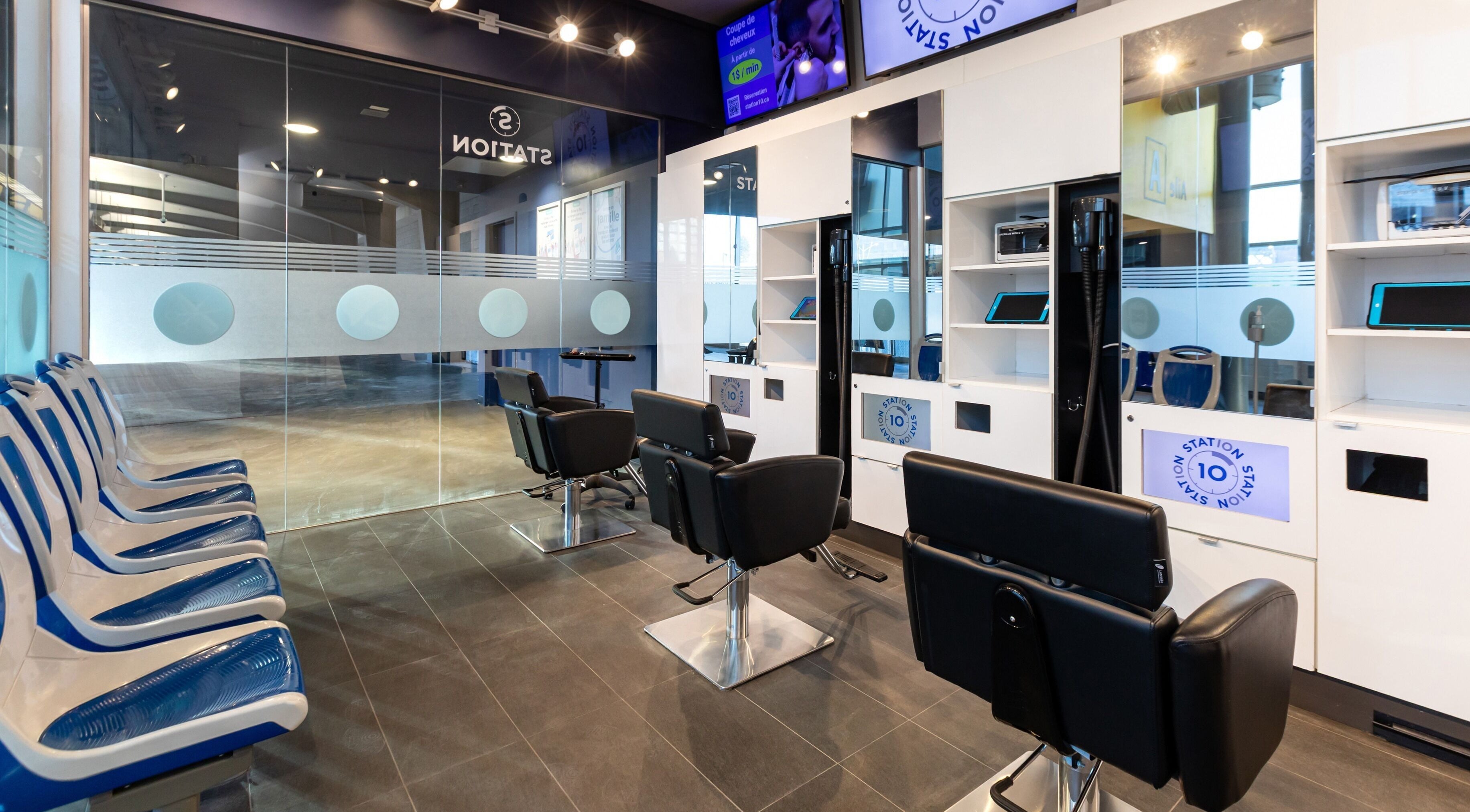 Intérieur spacieux et moderne de STATION10 - LONGUEUIL à Longueuil, Québec, CA, prêt pour votre prochaine visite.