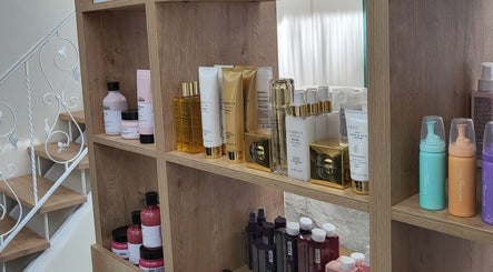 Beauty product display at 4way Beauty, Limassol, Limassol, CY showcasing diverse skincare and haircare items.