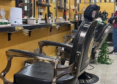 Chic salon setup at Exotic Indian Beauty - Flushcombe Rd, Blacktown. Sleek chairs and styling area in Blacktown, NSW, AU.