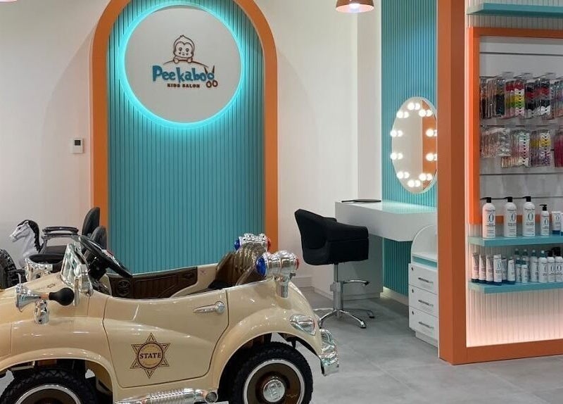 Peekaboo Kids Salon Mall Of Oman offers stylish, child-friendly decor in مسقط, محافظة مسقط, OM.