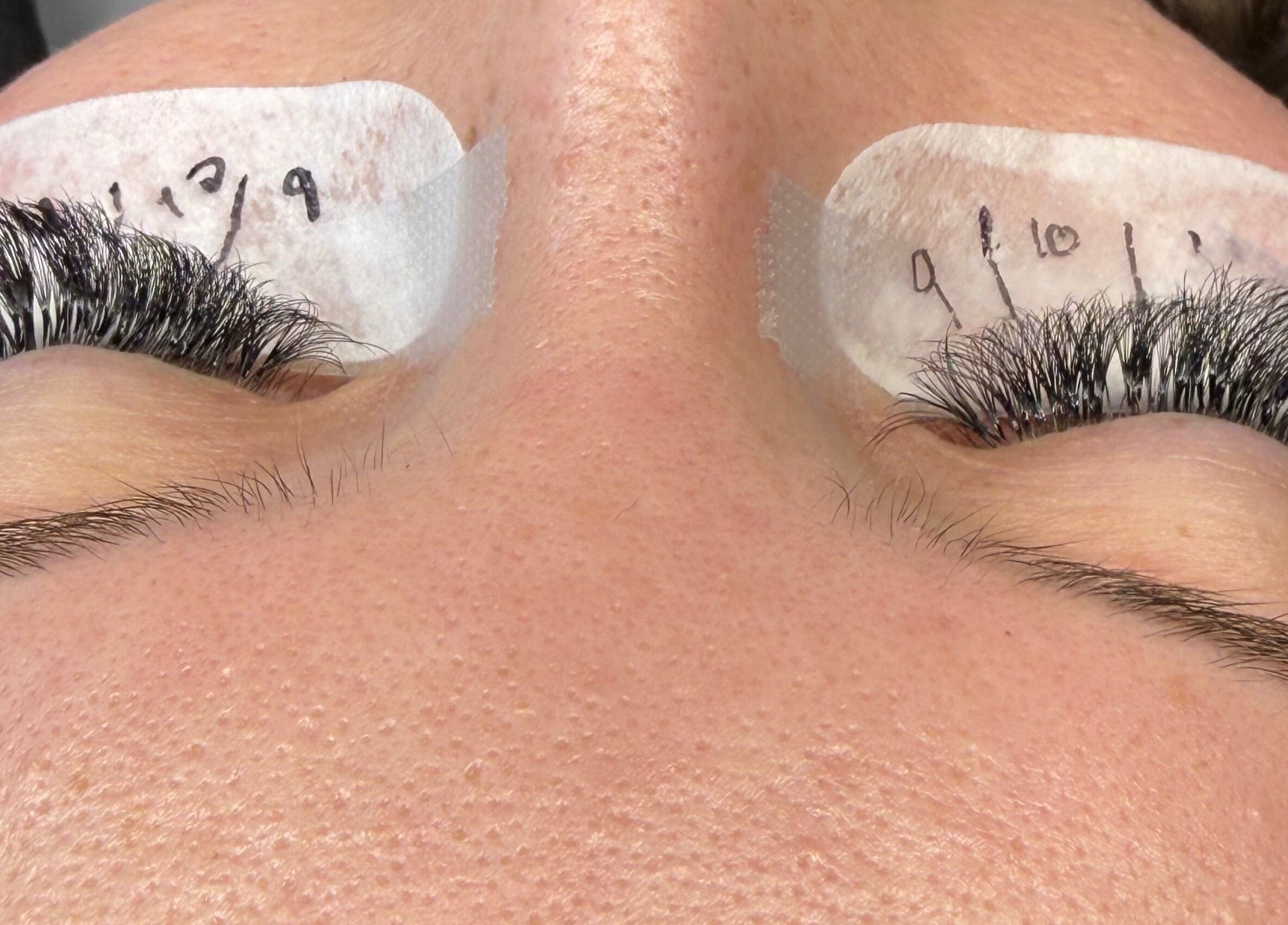 Lash extensions at Beauty By Bonni, Melbourne, Victoria, AU showcase luxurious and precisely applied lashes.