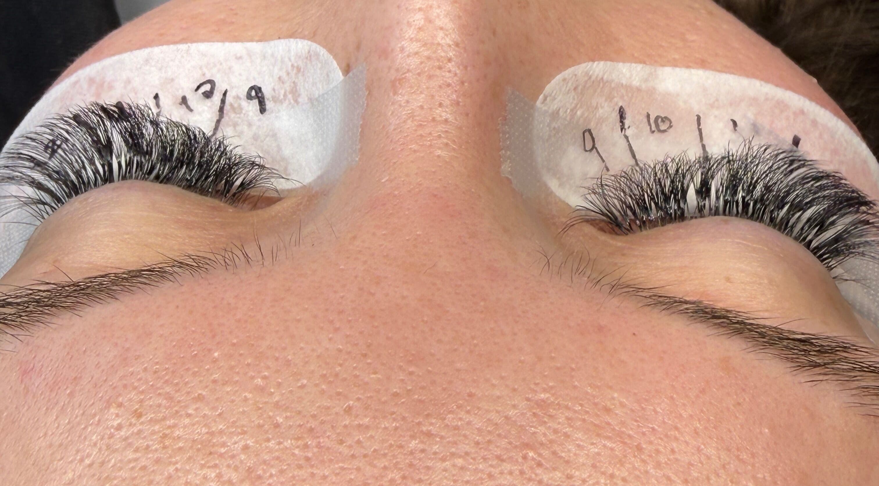 Lash extensions at Beauty By Bonni, Melbourne, Victoria, AU showcase luxurious and precisely applied lashes.