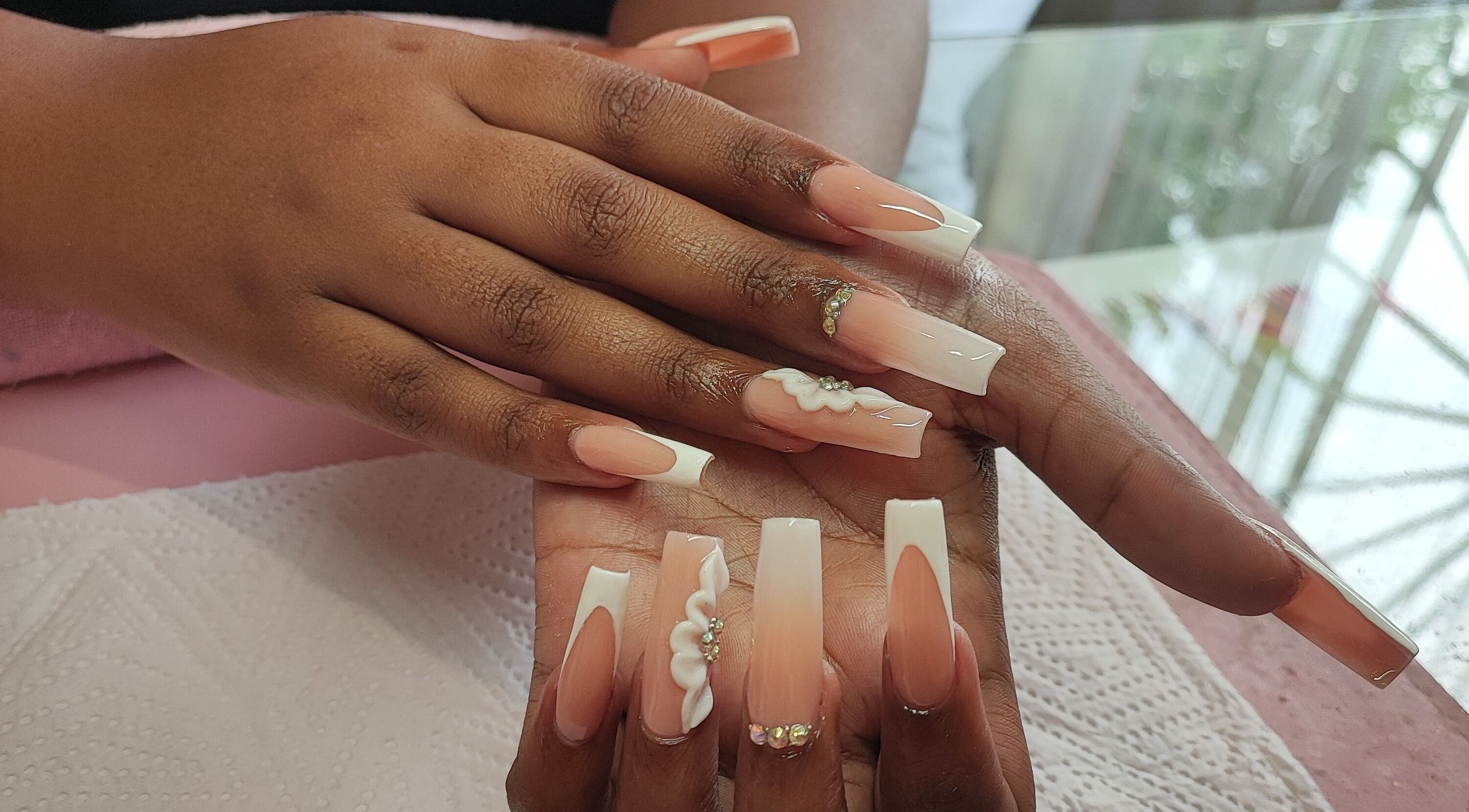 Elegant nail design at Micakayla's Nail Room, Ennerdale, Gauteng, ZA. Perfect blend of style and care.
