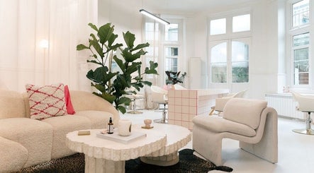 Stylish lounge area at STYLD, South Parade, Bath, England, GB, showcasing modern decor and cozy seating.