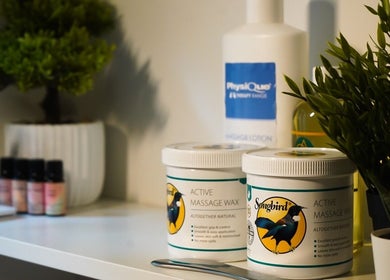 Massage and wellness products at Phelan Well, Southampton, England, GB, enhancing relaxation.