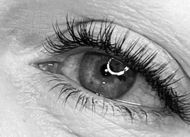 Detailed lash extension at Eyelash Home, Coomera, Queensland, AU.