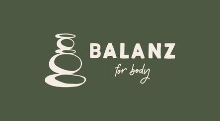 Logo of Balanz for Body featuring stylized stones in Auckland, Auckland, NZ. Wellness and beauty center branding.