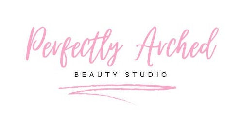 Logo of Perfectly Arched Beauty Studio in Byford, Western Australia, AU, featuring stylish pink text.