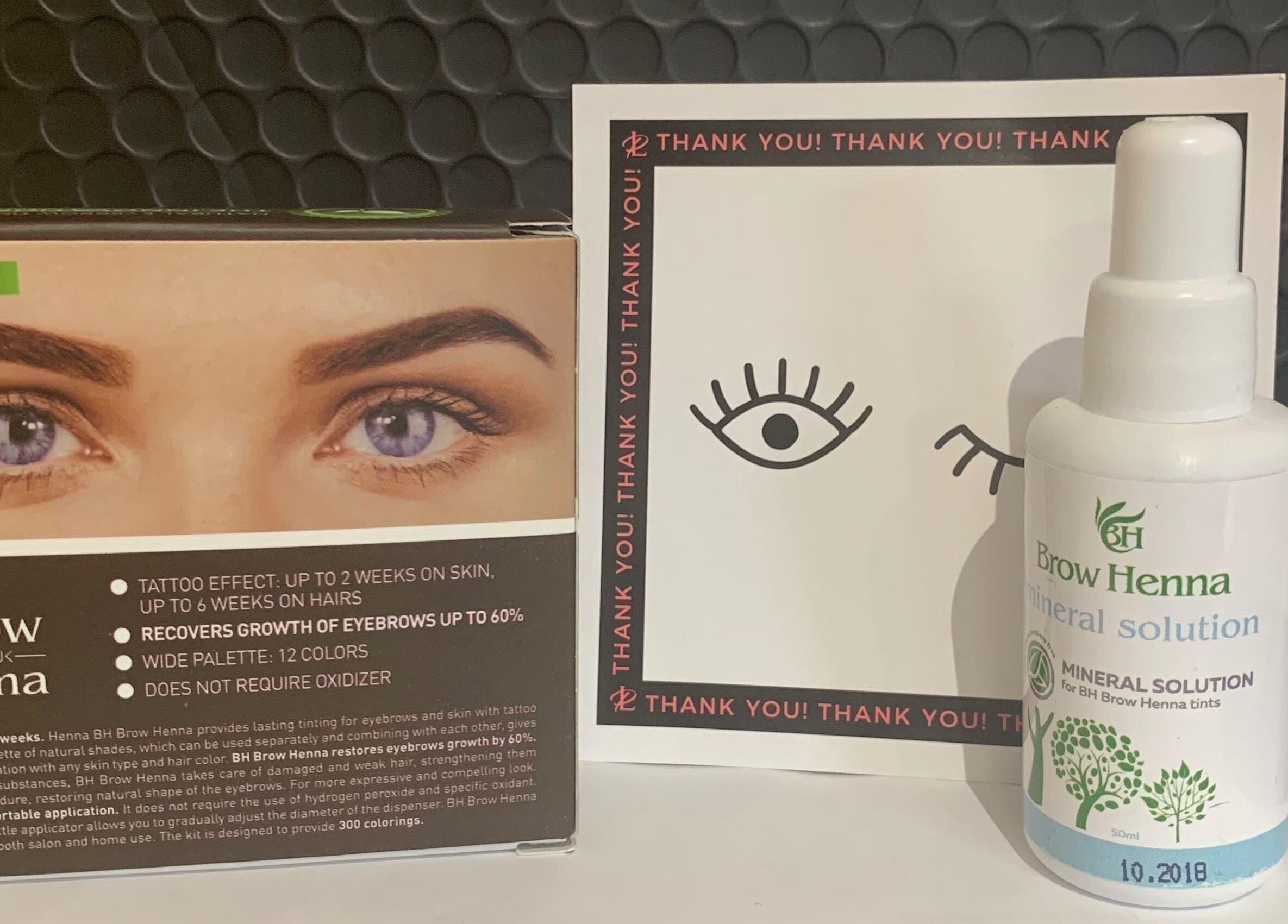 Brow Henna kit at Beautify, Stanford-le-hope, England, GB. Perfect for enhancing eyebrow tinting results.