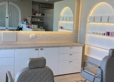 Chic interior of Makeup By Courtney Jade / Coco Brows in Melbourne, Victoria, AU, featuring stylish decor.