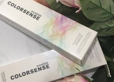 Colorsense product boxes at Lydenburg Salon, Mashishing, Mpumalanga, ZA, showcasing premium hair care.