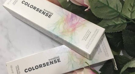 Colorsense product boxes at Lydenburg Salon, Mashishing, Mpumalanga, ZA, showcasing premium hair care.