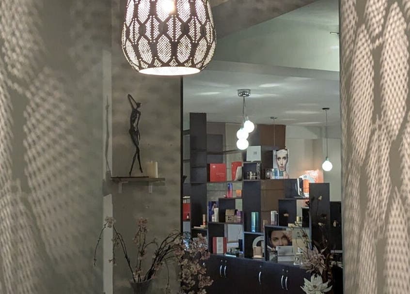 Chic interior with modern lighting at Premier Spa and Aesthetics, T'bilisi, Tbilisi, GE.