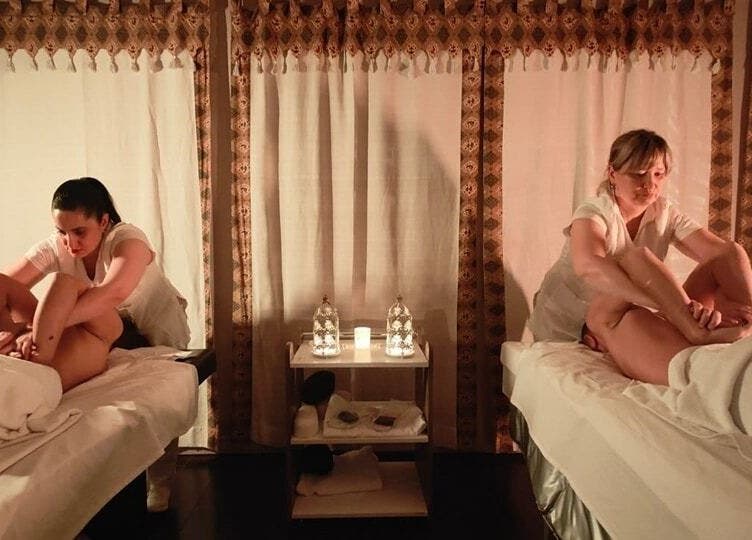 Relaxing massage session at Premier Spa and Aesthetics in T'bilisi, Tbilisi, GE. Experience ultimate tranquility.