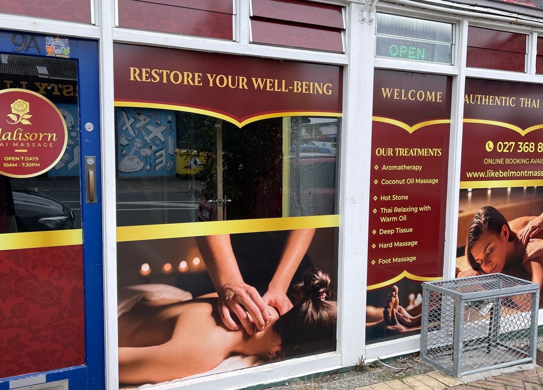 Fern Spa & Massage front view in Auckland, Auckland, NZ offering Thai massage services.