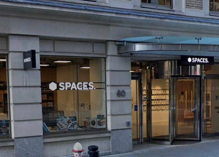 Exterior view of Blink PN Lash at its London, England, GB location with sleek modern design.