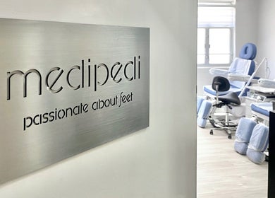 Medi Pedi - The Best Pedicure In Hong Kong (Hygiene Medical Pedicure) venue on Hong Kong Island, HK with sleek interior.