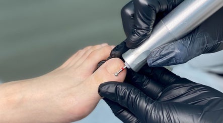 Expert pedicure at Medi Pedi - The Best Pedicure In Hong Kong on Hong Kong Island, HK. Hygiene medical pedicure service.