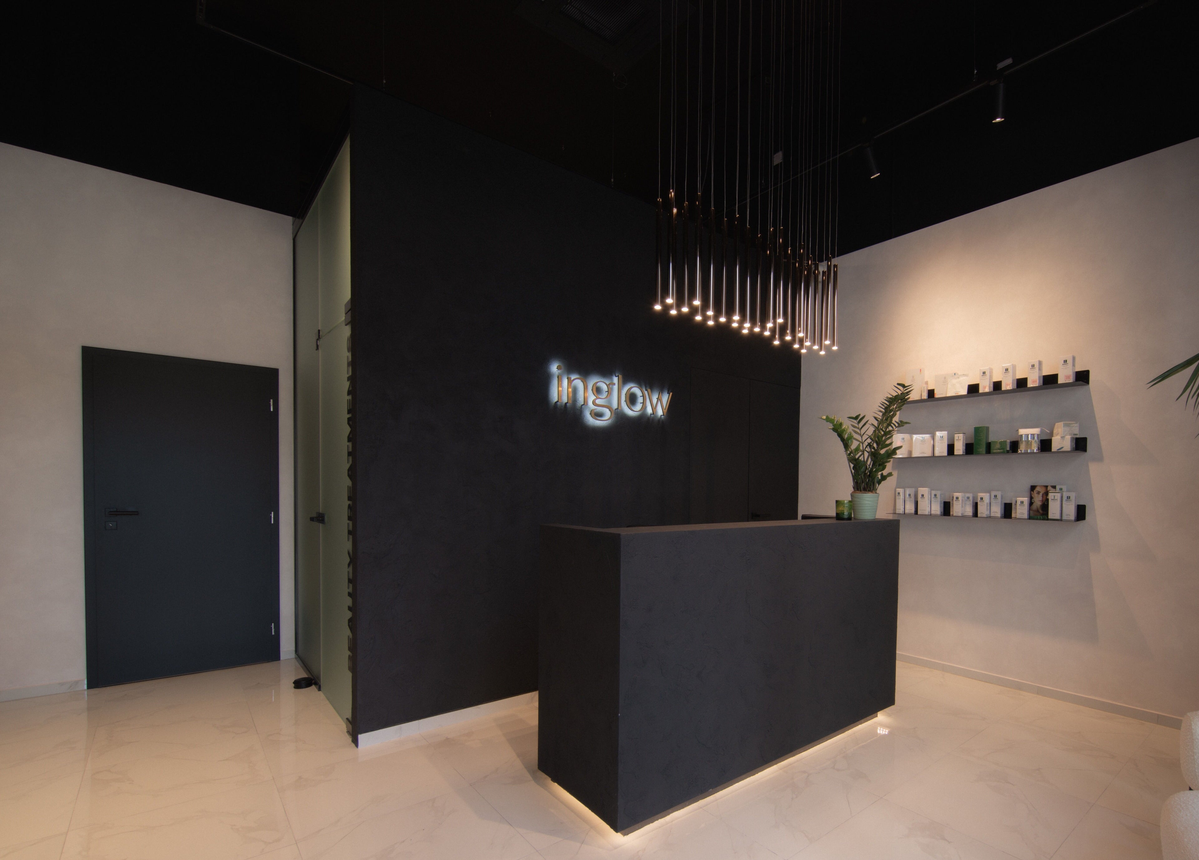 Az inglow aesthetics - Lézeres Szőrtelenítés és Esztétikai Szalon fogadótere Budapesten, Magyarországon.