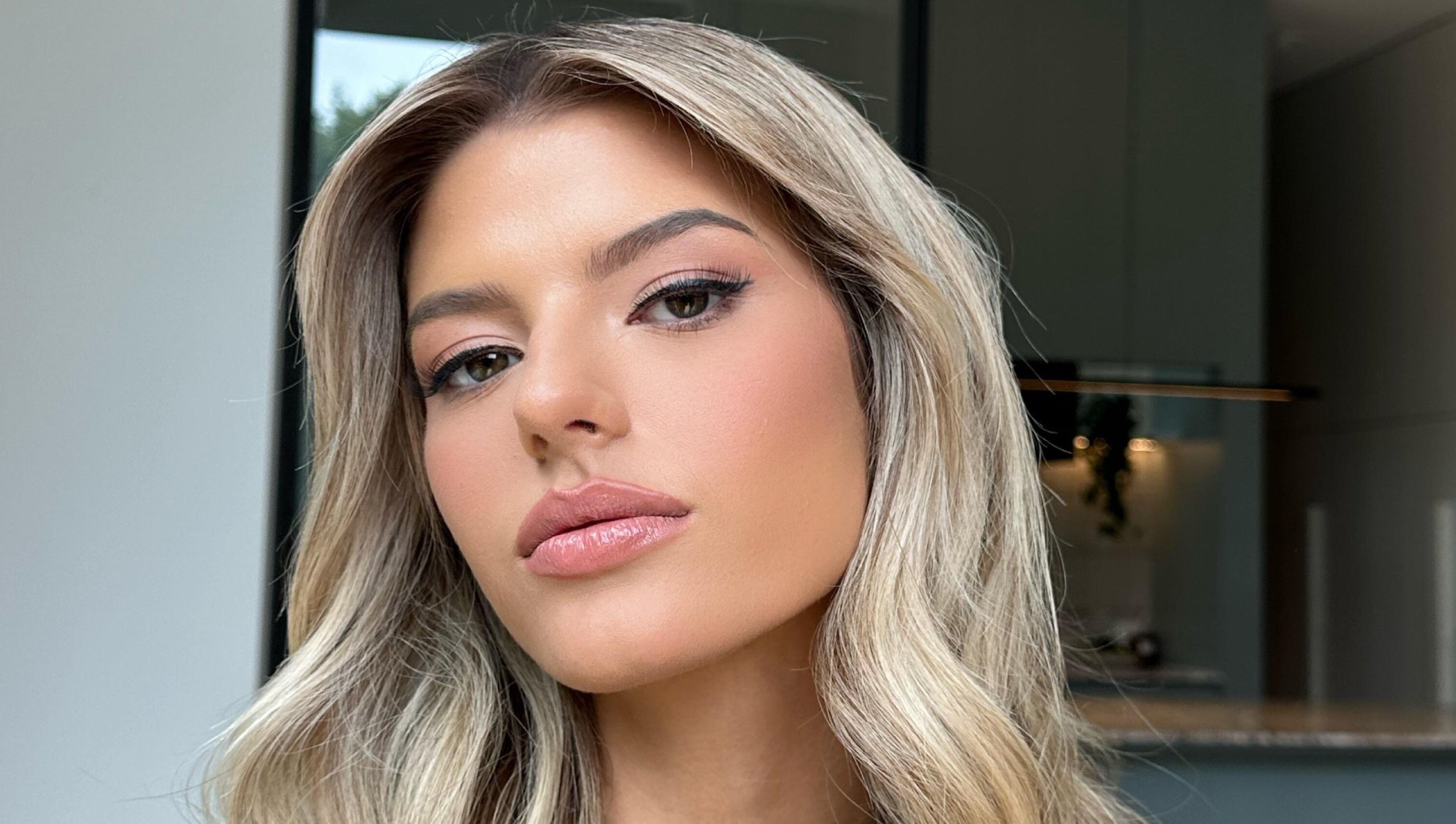 Close-up of a woman with makeup at Faces By Jana in Melbourne, Victoria, AU.