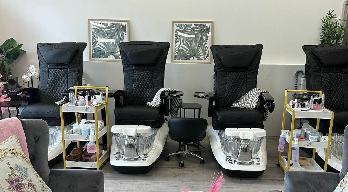 Luxurious pedicure chairs at Beauty Instinct, Auckland, NZ, offer ultimate relaxation and comfort.