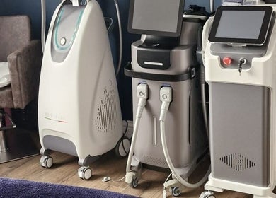 Advanced therapy machines at Wild Jasmine Retreat, Ramsbottom, England, GB for cutting-edge treatments.
