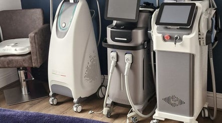 Advanced therapy machines at Wild Jasmine Retreat, Ramsbottom, England, GB for cutting-edge treatments.