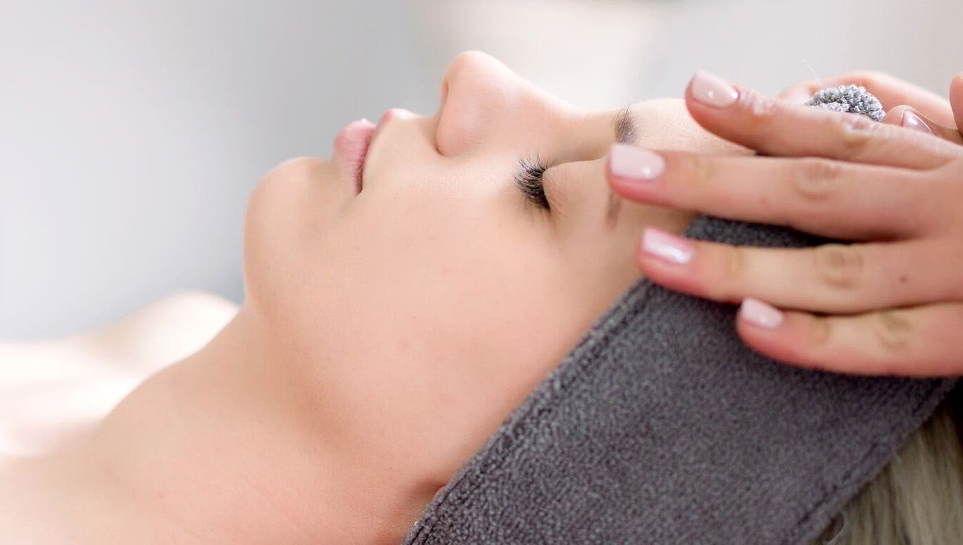 Relaxing facial massage at Skin at Rubyblush, Pretoria, Gauteng, ZA. Experience tranquility and rejuvenation.
