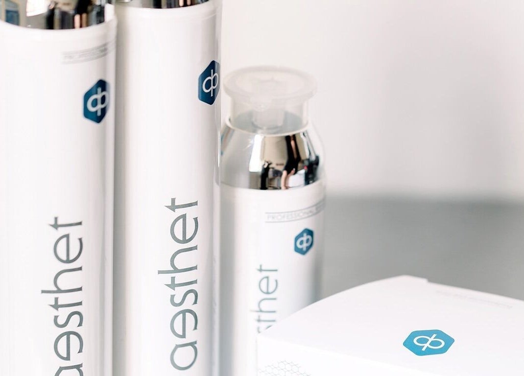 Aesthetic skincare products at Skin at Rubyblush, Pretoria, Gauteng, ZA.