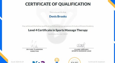 Denis Brooks Sports Massage billede 3